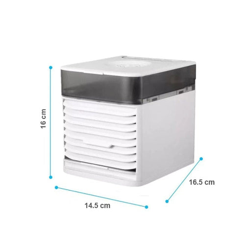 Mini Condizionatore Portatile 3 in 1 USB Serbatoio Acqua Filtro Luci Led - Offershop.it