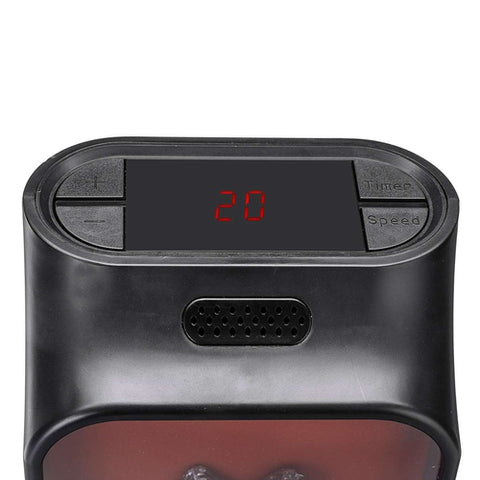Image of Mini Stufa Elettrica Effetto Camino Legna Fuoco 1000W Telecomando Termostato - Offershop.it