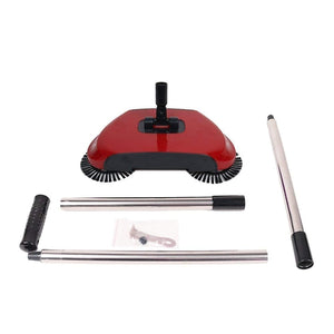 Scopa Rotante 360 gradi Automatica 2 Spazzole Senza Corrente Pulizia Casa - Offershop.it