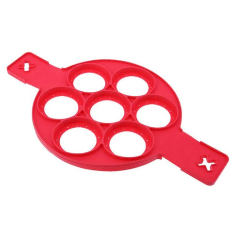 Image of Stampo Silicone Pancake Antiaderente Padella Riutilizzabile Stampi Pancakes - Offershop.it