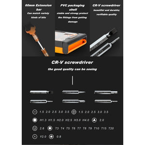 Set Cacciaviti Punte Precisione 32 in 1 Riparazione Cellulari Tablet PC - Offershop.it
