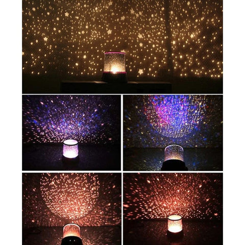 Image of Proiettore Lampada Luci Led Effetto Cielo Stellato Stelle Star Master - Offershop.it