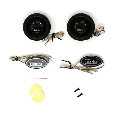 Image of Coppia Kit Casse Auto Speaker Altoparlanti Tweeter Stereo 150 Watt 150w 29mm - Offershop.it