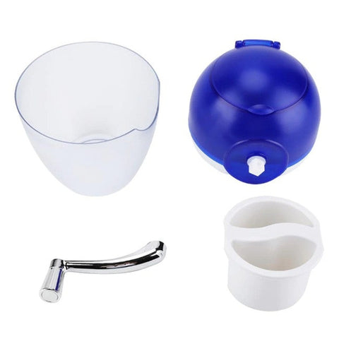 Image of Macchina Utensile Tritaghiaccio Manuale Manovella Taglia Frutta Verdura - Offershop.it