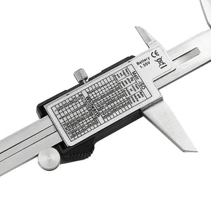 Calibro Digitale Precisione Micrometro 150 mm 6 Pollici Acciaio Inox Temprato - Offershop.it