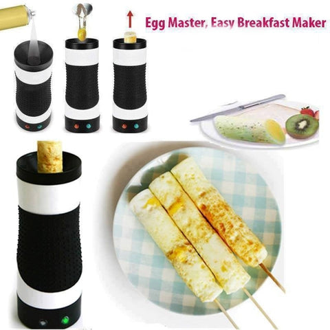 Image of Cuoci Uova Elettrico Cucina Uovo Cottura Verticale Egg Master Omelette - Offershop.it