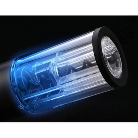 Image of Apribottiglie Cavatappi Elettrico Automatico Senza Fili Luce Led Taglierina - Offershop.it
