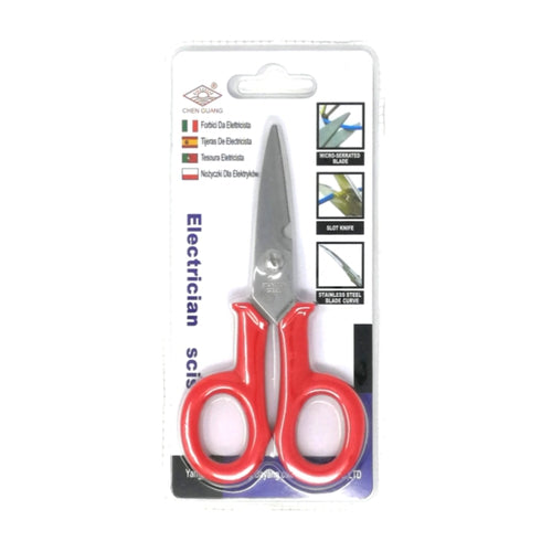 Forbice Forbici Elettricista Lama Seghettata Microdentata Spella Filo Cavo - Offershop.it