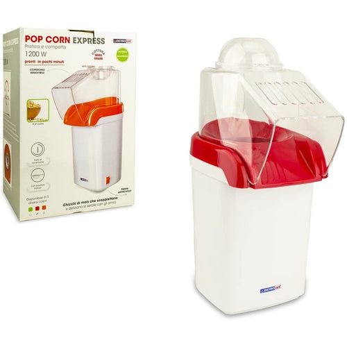 Macchina Popcorn Mais Elettrica 1200W Aria Calda Cottura Senza Olio - Offershop.it
