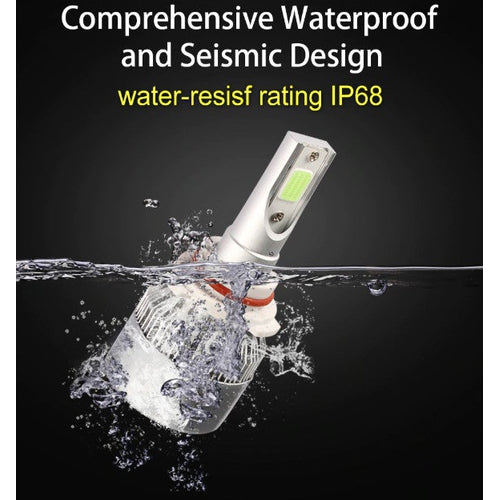 Coppia Lampade Luci Led H1 H3 H4 H7 H8 H9 H11 HB4 36W 7600LM 6000K Auto Moto - Offershop.it