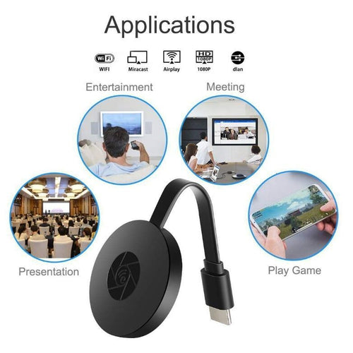 Dongle Miracast Mirascreen Ricevitore Video TV HDMI Wifi Wireless 1080p DLNA - Offershop.it