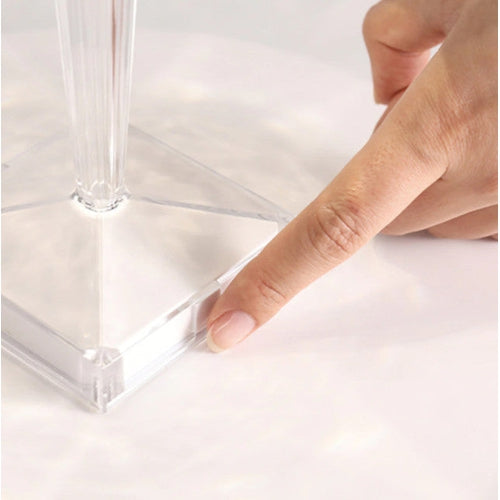 Lampada Led Touch Senza Fili Ricaricabile Effetto Cristallo Diamante - Offershop.it