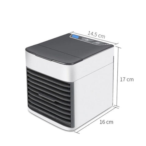 Image of Mini Condizionatore Portatile 3 in 1 USB Serbatoio Acqua Filtro Led 7 Colori - Offershop.it