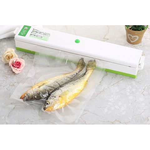 Image of Macchina Sottovuoto Alimenti Automatica Professionale 100W Cibo Fresco Secco - Offershop.it