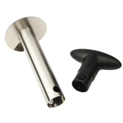 Image of Taglia Affetta Sbuccia Ananas Sbucciananas Acciaio Inox Maniglia Ergonomica - Offershop.it