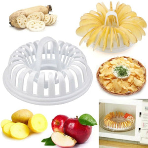 Affetta Taglia Cuoci Patate Forno Microonde Non Fritte Senza Oli Grassi - Offershop.it