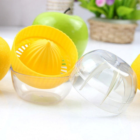 Image of Spremi Limone Manuale Vaschetta Coperchio Beccuccio 50ml Agrumi Arancia - Offershop.it