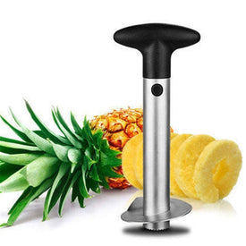 Taglia Affetta Sbuccia Ananas Sbucciananas Acciaio Inox Maniglia Ergonomica - Offershop.it