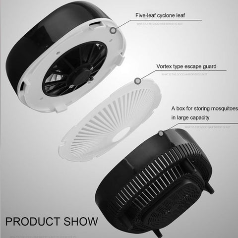 Image of Lampada Anti Zanzare Insetti USB Luce LED UV Viola Zanzariera Elettrica - Offershop.it