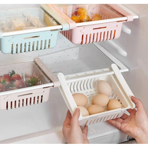 Cassetto Frigorifero Salvaspazio Alimenti Scomparsa Allungabile Scorrevole - Offershop.it