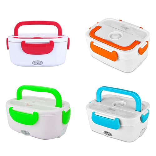 Scaldavivande Termico Porta Alimenti Cibo Elettrico Lunch Box Portatile 220V - Offershop.it