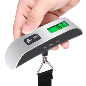 Bilancia Pesa Valigie Digitale 50kg Portatile Bagaglio Aereo Volo Viaggio - Offershop.it
