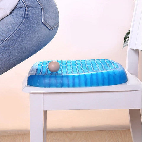 Image of Cuscino Gel Ergonomico Nido d'Ape Traspirante Attutisce Pressione Peso - Offershop.it