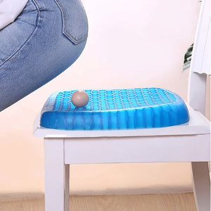 Cuscino Gel Ergonomico Nido d'Ape Traspirante Attutisce Pressione Peso - Offershop.it