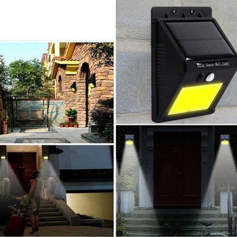 Image of Lampada Luce Energia Solare 48 Led Sensore Movimento Impermeabile Esterno - Offershop.it